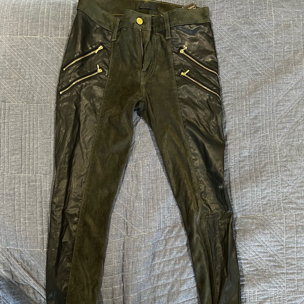 7 for all mankind 2 tone faux suede . Has stretch